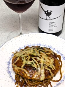 お好み焼きとピノ・ノワールのペアリング