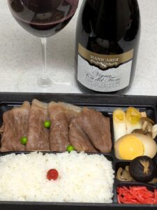 すき焼とランブルスコのペアリング